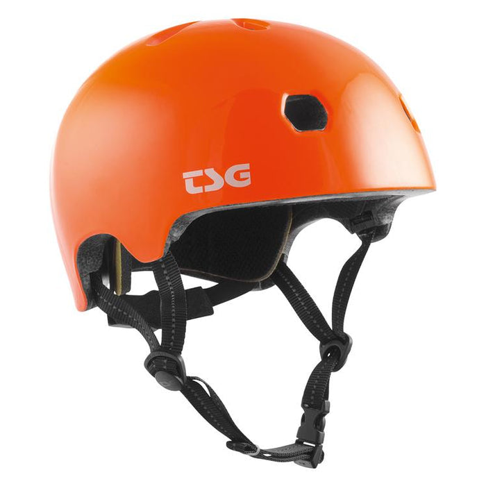 TSG Meta Solid Helm JXXS/JXS Gloss Orange