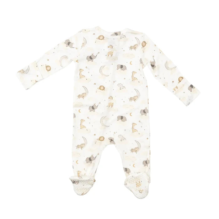 Two Way Zipper Footie - Dreamy Safari | Angel Dear - Jenni Kidz