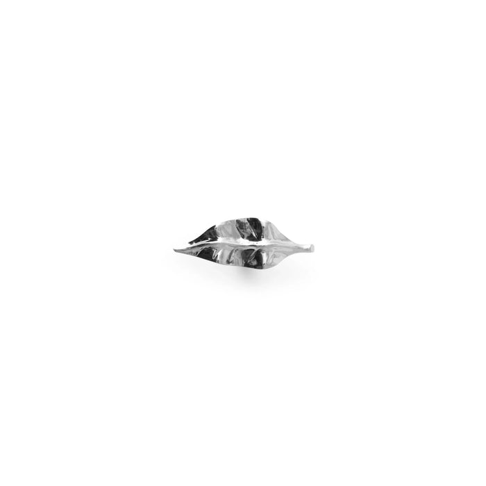 Michael Aram Silver-Tone Undulating Leaf Knob