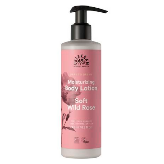 Urtekram Body Lotion Soft Wild Rose 245ml