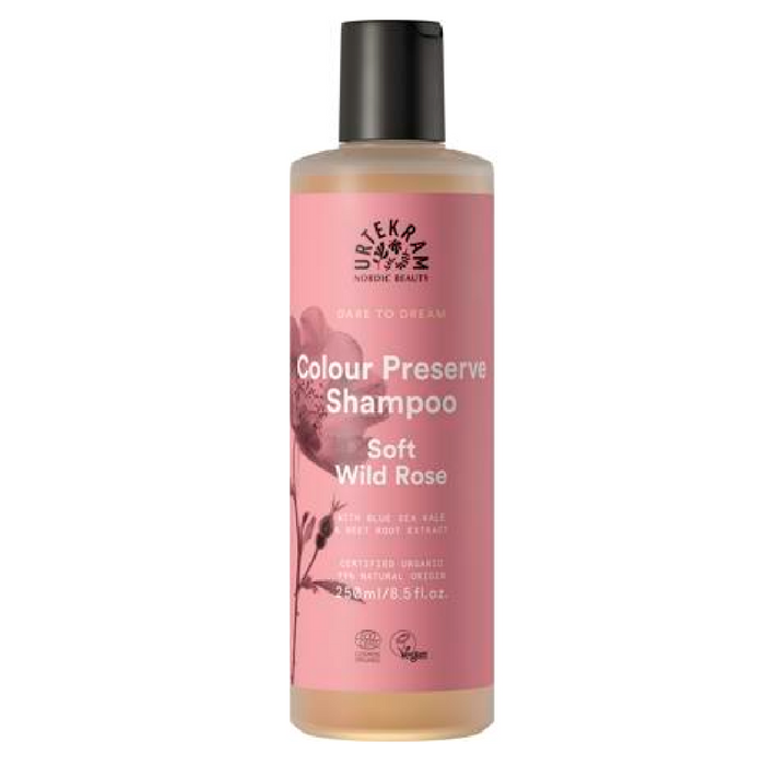 Urtekram Colour Preserve Shampoo Soft Wild Rose 250ml