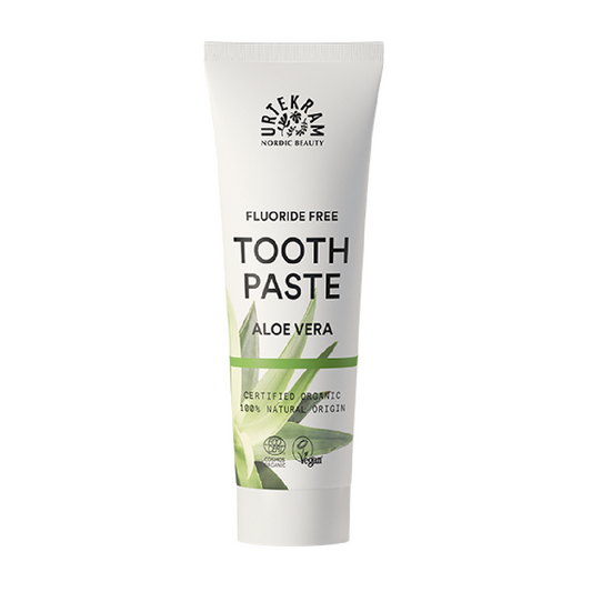 Urtekram Fluoride Free Toothpaste Aloe Vera 75ml