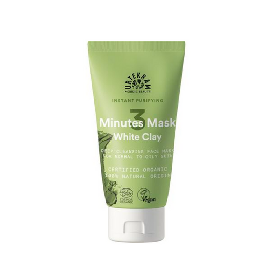 Urtekram Purifying 3 Minutes Mask White Clay 75ml
