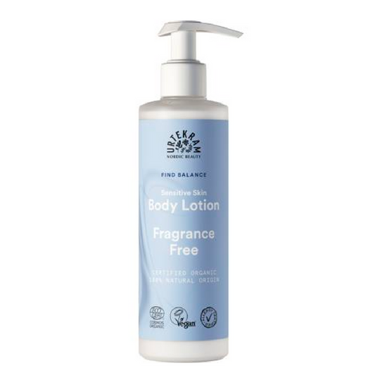 Urtekram Sensitive Skin Body Lotion Fragrance Free 245ml