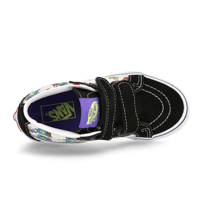 Vans Kids Sk8-Mid Reissue (Skate Dragon) Dragon Marshmellow/White