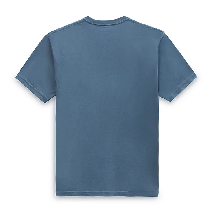 Vans Left Chest Logo T-Shirt Blue Mirage