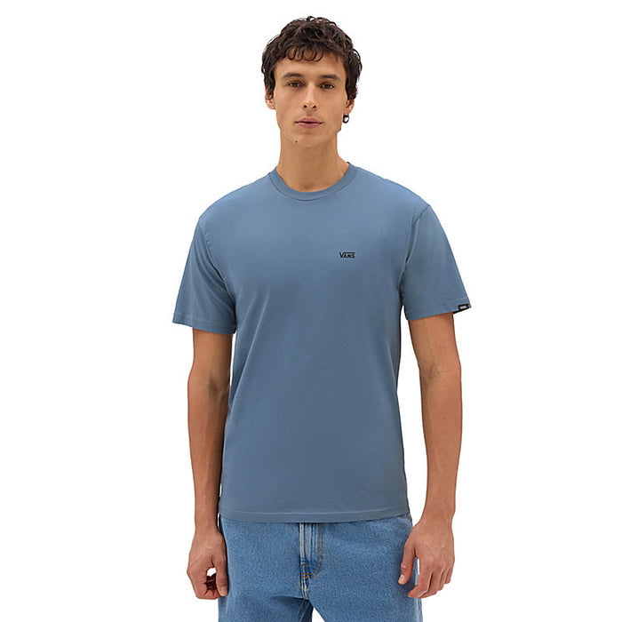 Vans Left Chest Logo T-Shirt Blue Mirage