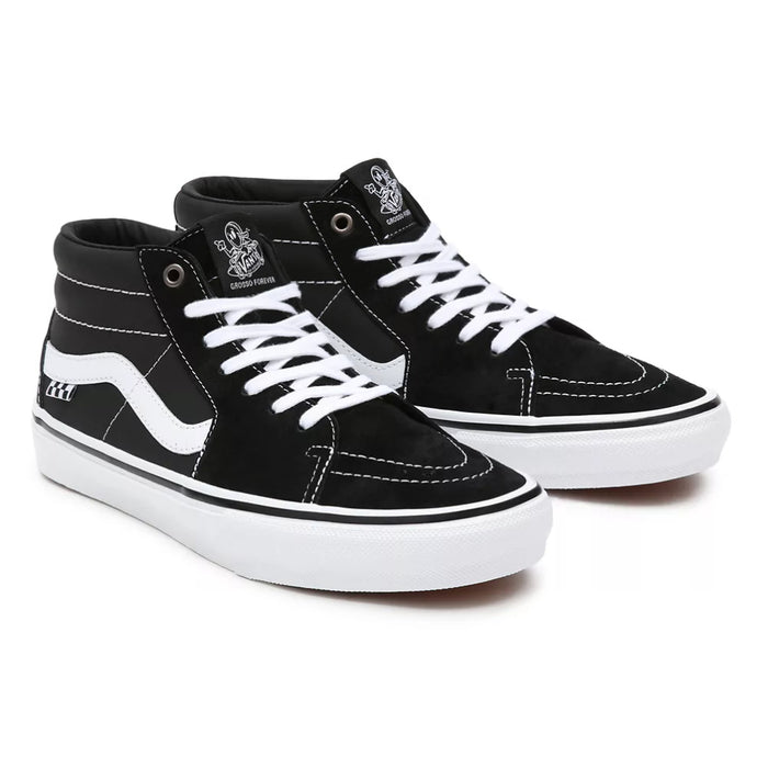 Vans Skate Grosso Mid Black/White/Emo Leather