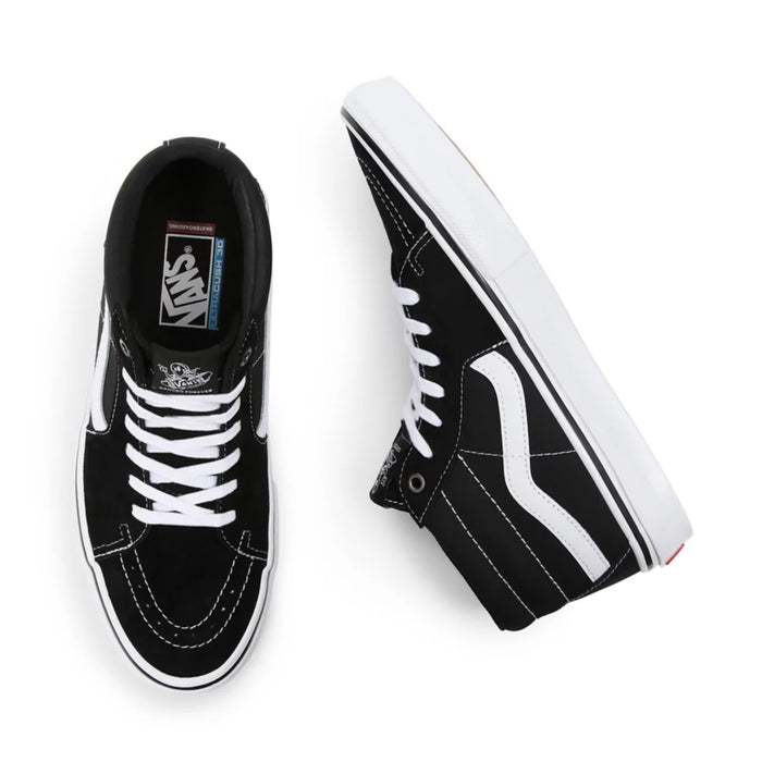 Vans Skate Grosso Mid Black/White/Emo Leather