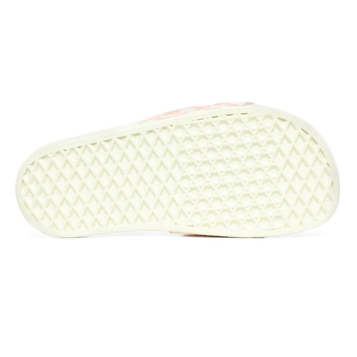 Vans Slide On Sandalen Checkerboard Pearl/Marshmallow