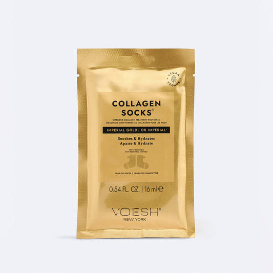 Voesh Collagen Socks with Imperial 24K Gold