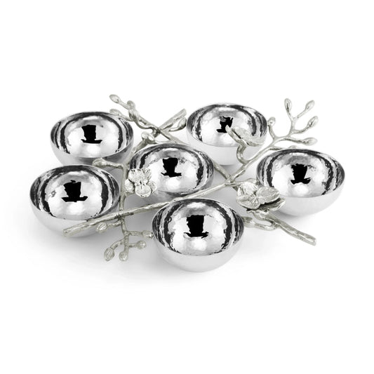 Michael Aram White Orchid Seder Plate