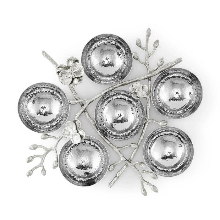 Michael Aram White Orchid Seder Plate