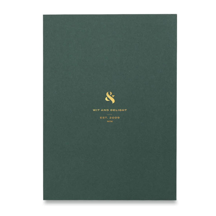 Wit & Delight - Green Note To Self Journal