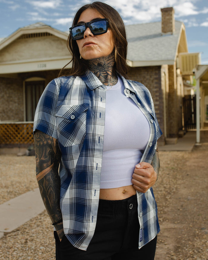 Women's Belmont Bamboo Short Sleeve - Dixxon Flannel Co.