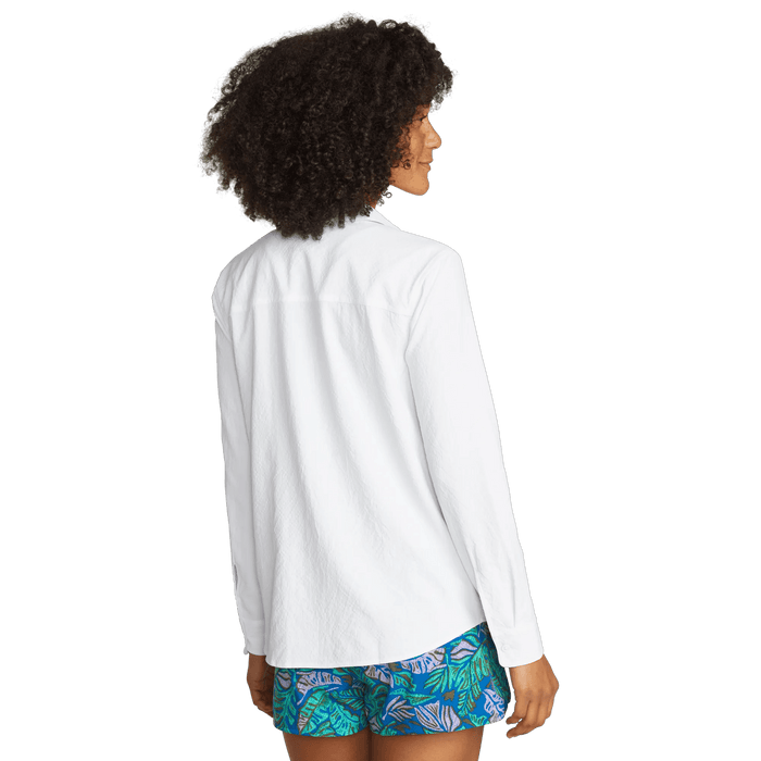 Women's Long-Sleeve Mountain 3.0 Shirt - Solid-White-Regular-1