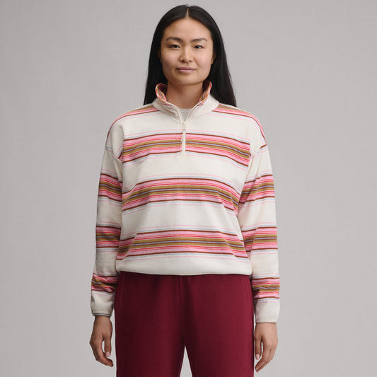 Women's Quest 2.0 Fleece Pullover - Print-Floral-1