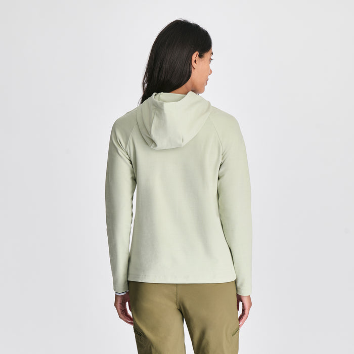 Women's Quest Flex Hoodie-Honeydew-2