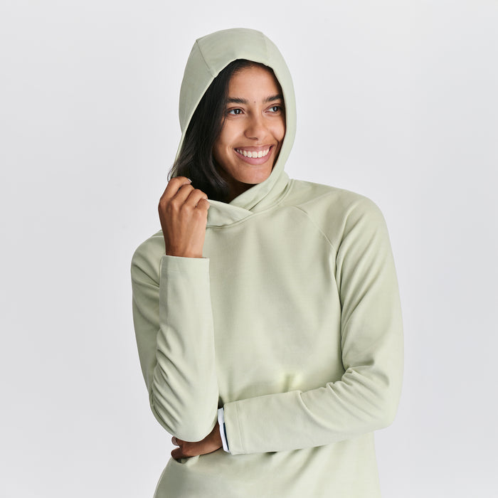 Women's Quest Flex Hoodie-Honeydew-3