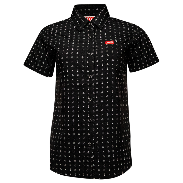 Women's Salty Dog Party Shirt - Black & White - Dixxon Flannel Co.