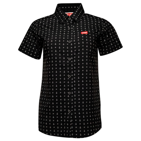 Women's Salty Dog Party Shirt - Black & White - Dixxon Flannel Co.