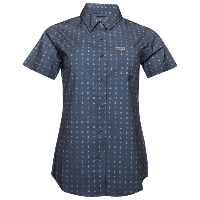 Women's Salty Dog Party Shirt - Grey