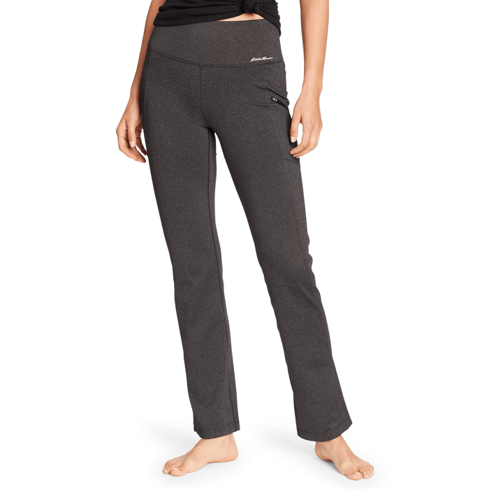 Women's Traverse Trail High-Rise Pants-Charcoal Htr-Regular-12