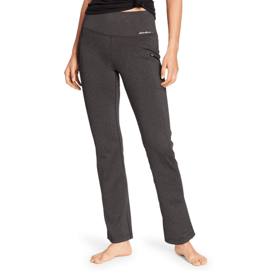 Women's Traverse Trail High-Rise Pants-Charcoal Htr-Regular-12