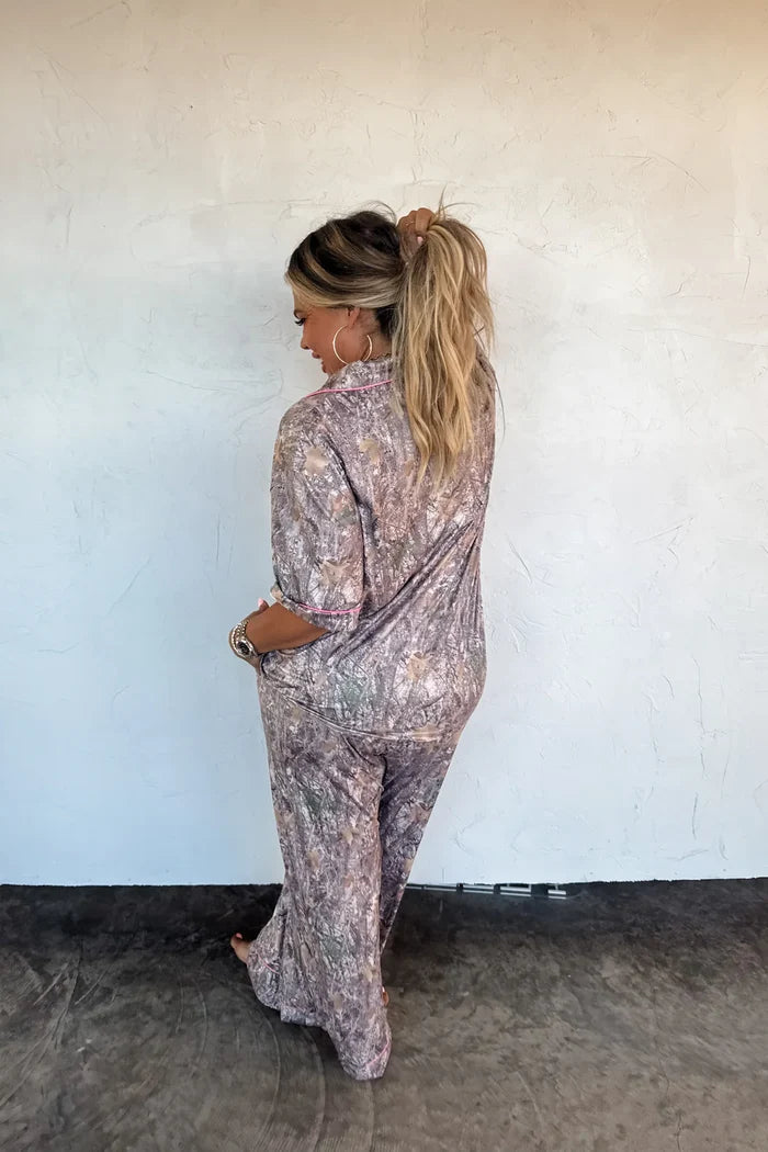 Woodland Camo Luxe PJ