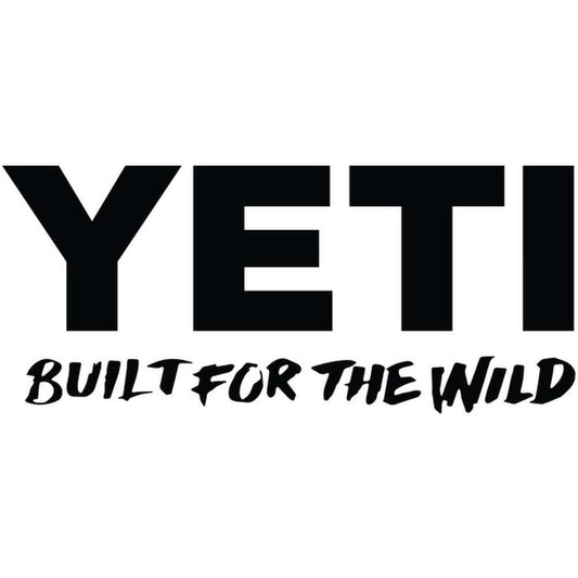 YETI Built For the Wild Decal