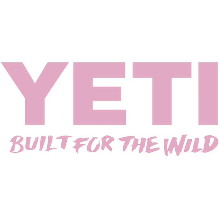 YETI Built For the Wild Decal