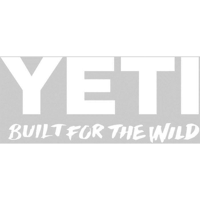 YETI Built For the Wild Decal